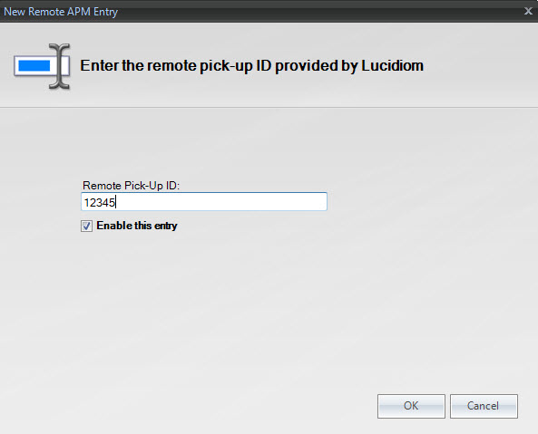 Add Remote APM