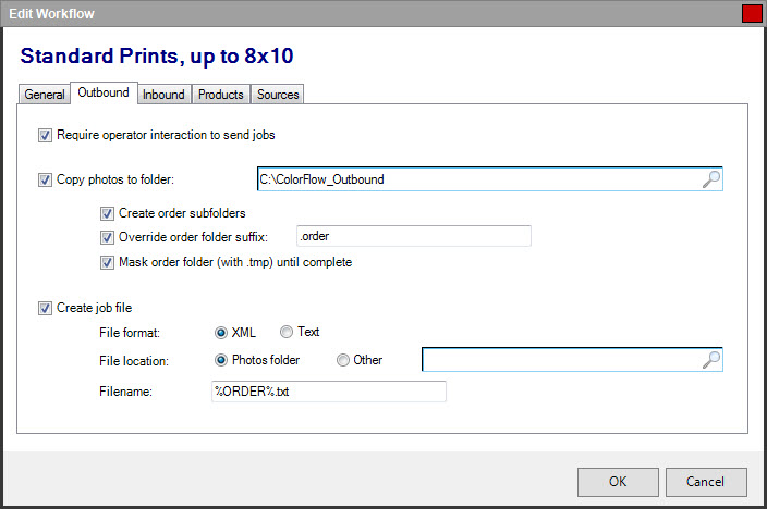 3 Outbound Tab