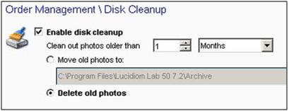 disk cleanup