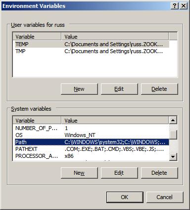 Environment Variables