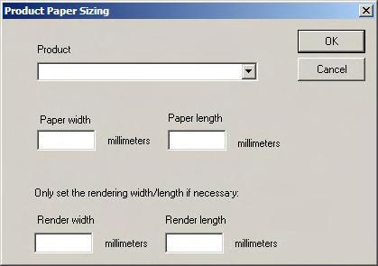 Paper Sizing