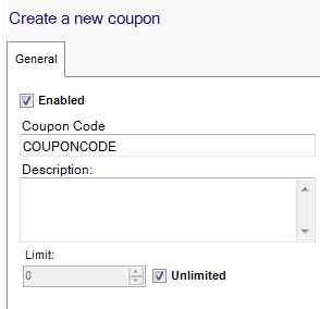Create Multi Coupon